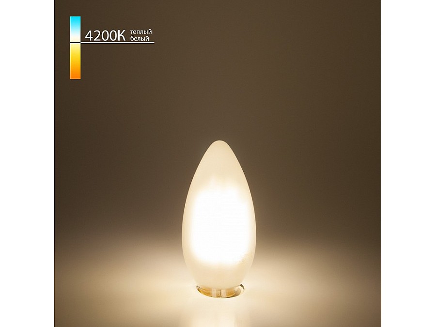 Лампа светодиодная Elektrostandard Свеча F E14 7Вт 4200K BLE1410
