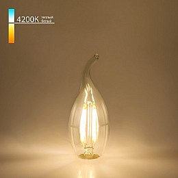 Лампа светодиодная Elektrostandard Свеча на ветру F E14 7Вт 4200K BLE1417