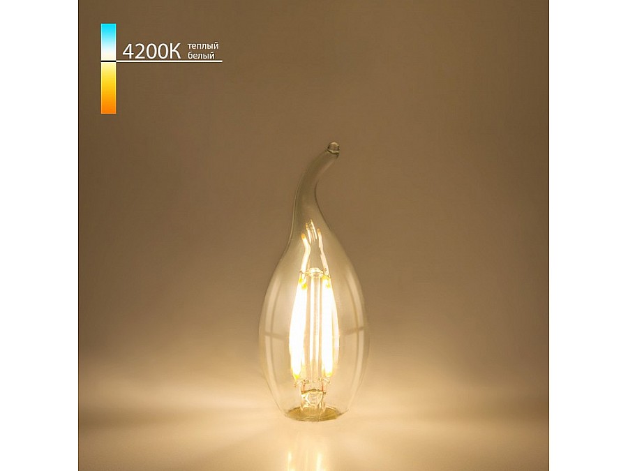 Лампа светодиодная Elektrostandard Свеча на ветру F E14 7Вт 4200K BLE1417
