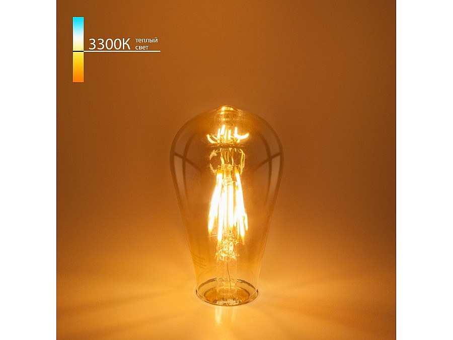 Лампа светодиодная Elektrostandard ST64 F E27 6Вт 3300K BLE2707