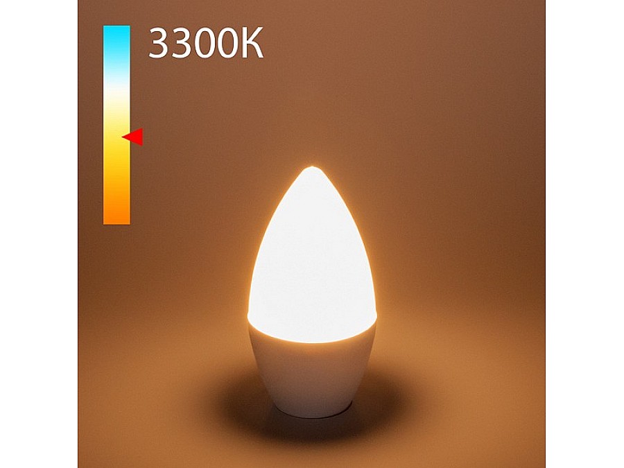 Лампа светодиодная Elektrostandard Свеча E14 8Вт 3300K BLE1402