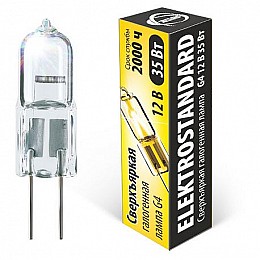 Лампа галогеновая Elektrostandard G4 12V G4 35Вт 2700K a025173