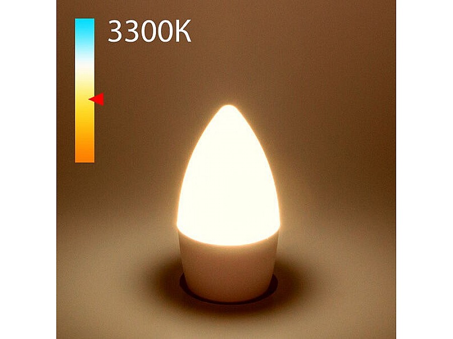Лампа светодиодная Elektrostandard Свеча E27 6Вт 3300K BLE2760