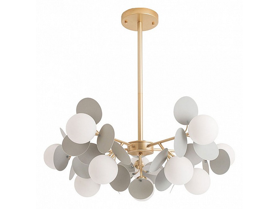 Люстра на штанге Arte Lamp Peacock A1369SP-10GY