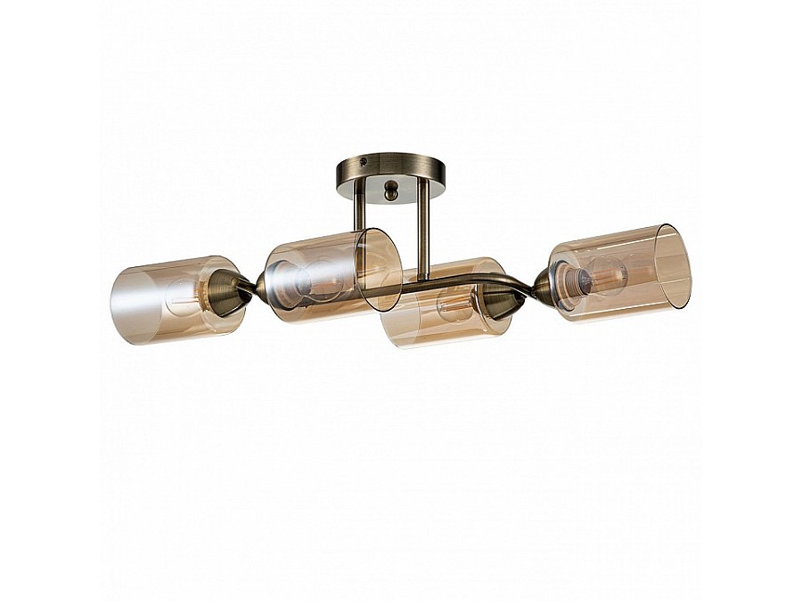 Люстра на штанге Escada Bungarus 1110/4P Bronze