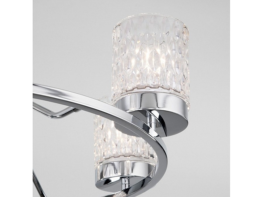 Люстра на штанге Eurosvet Calle 60127/6 хром