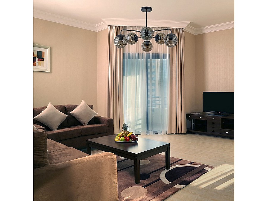 Люстра на штанге Escada Twilight 646/6P