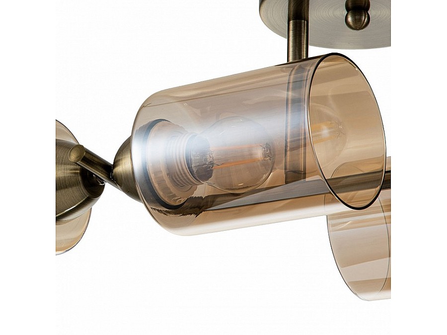 Люстра на штанге Escada Bungarus 1110/4P Bronze