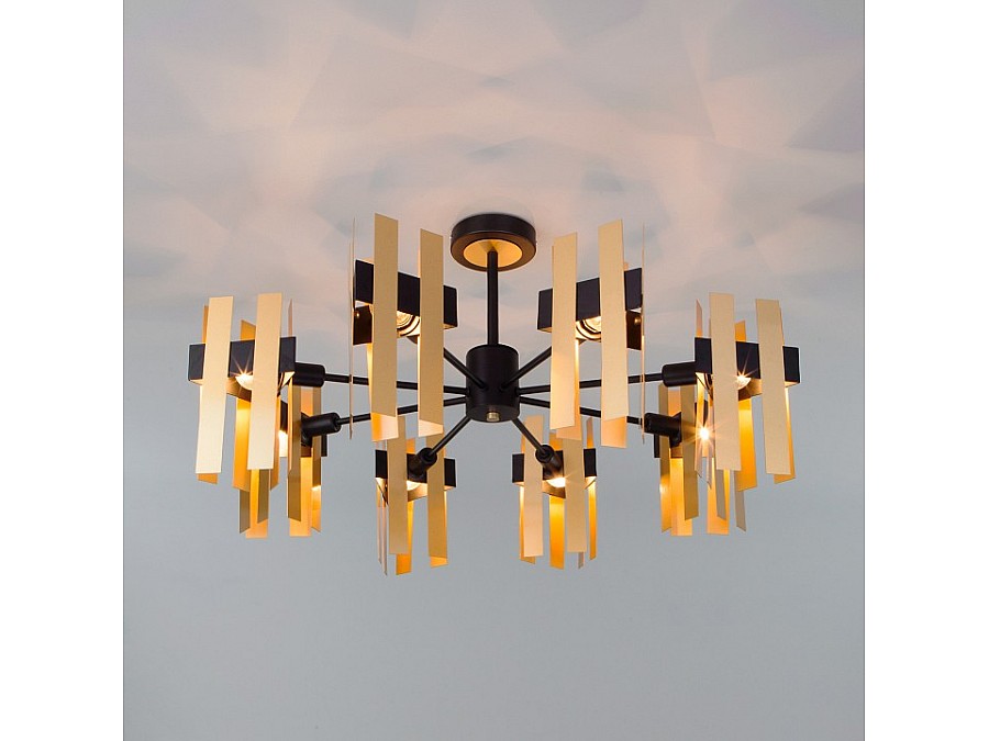 Люстра на штанге Eurosvet Spada 70116/8 черный