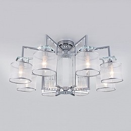 Люстра на штанге Eurosvet Fargo 60123/8 хром Smart