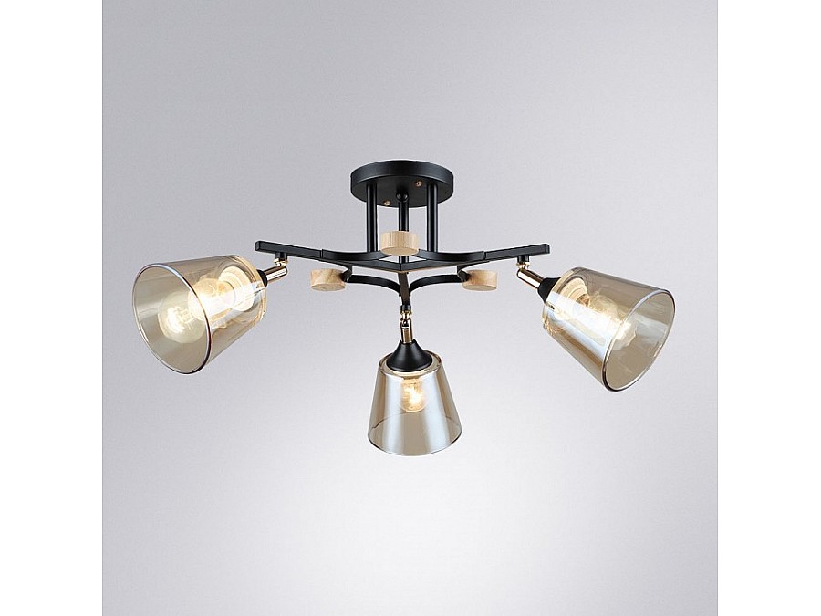 Люстра на штанге Arte Lamp Glassy A5078PL-3BK