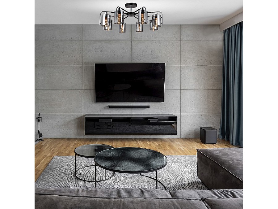 Люстра на штанге Escada Elegant 671/8P Chrome