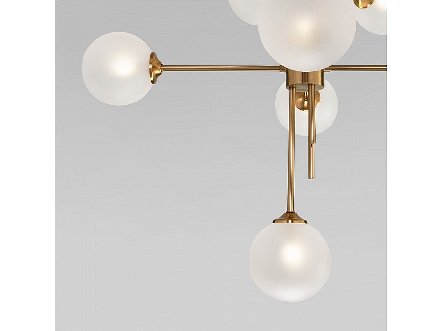 Люстра на штанге Eurosvet Volver 50383 латунь
