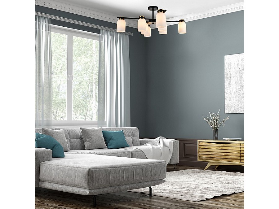 Люстра на штанге Escada Madison 1151/8P