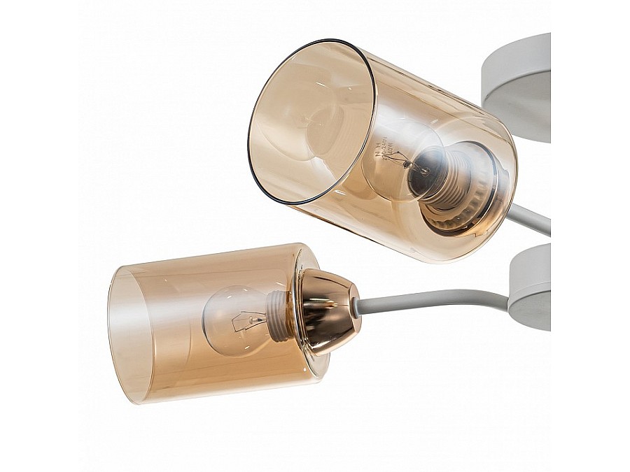 Люстра на штанге Escada Vertigo 1131/4P White/Gold