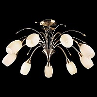 Люстра на штанге Eurosvet Ginevra 22080/9 античная бронза