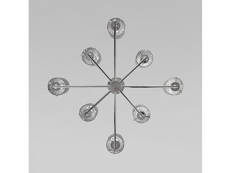 Люстра на штанге Eurosvet Pluto 60156/8 хром