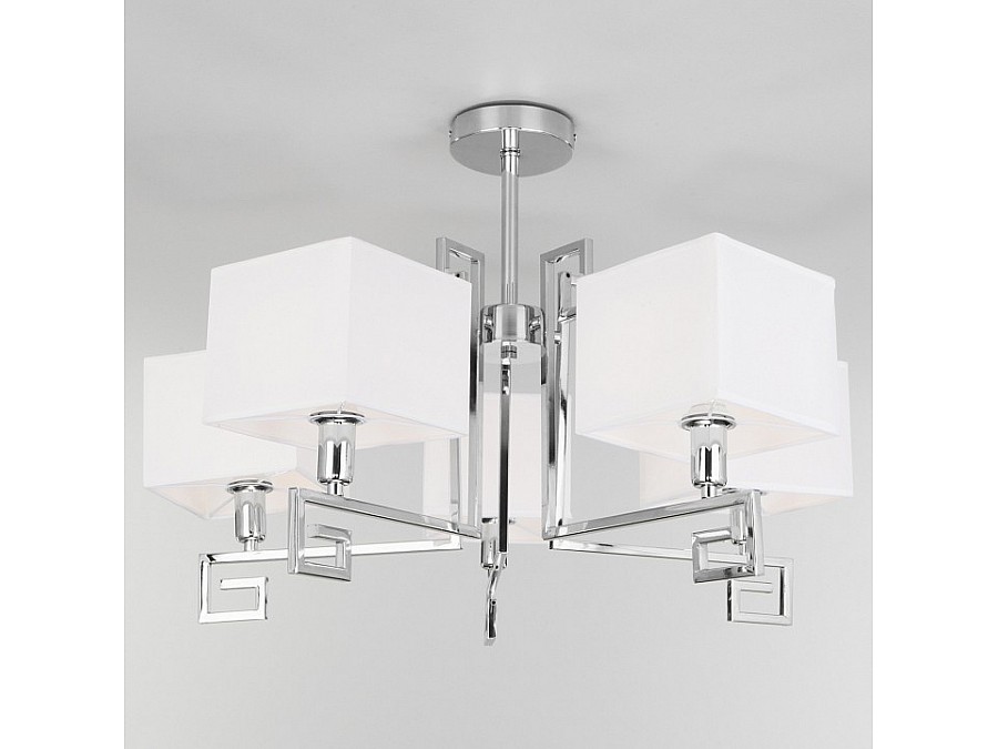 Люстра на штанге Eurosvet Alma 60115/5 хром