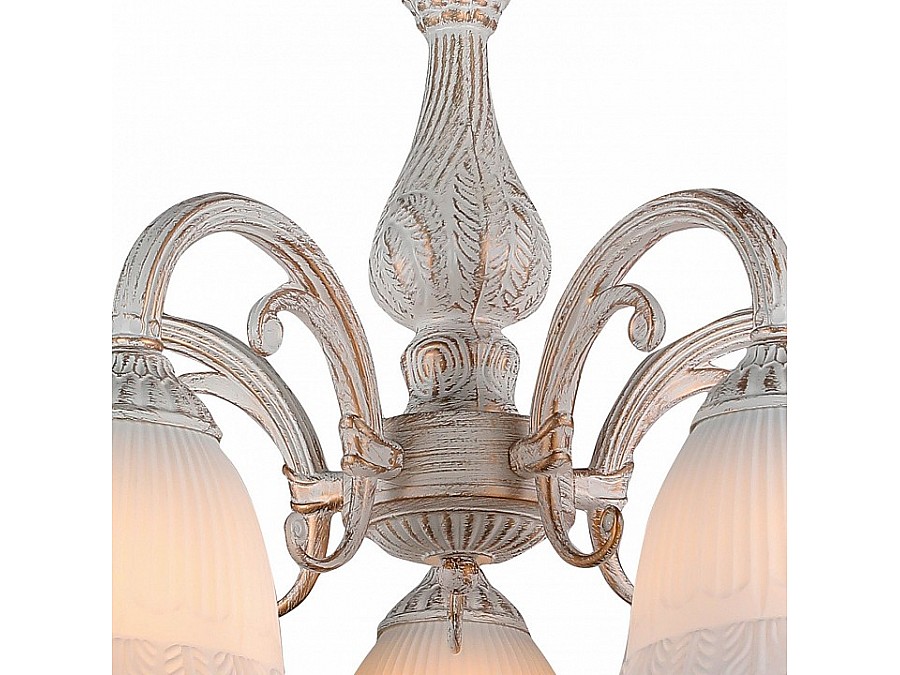Люстра на штанге Escada Versailles 1114/5PL White