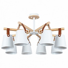 Люстра на штанге Arte Lamp Thomas A7032PL-8WH