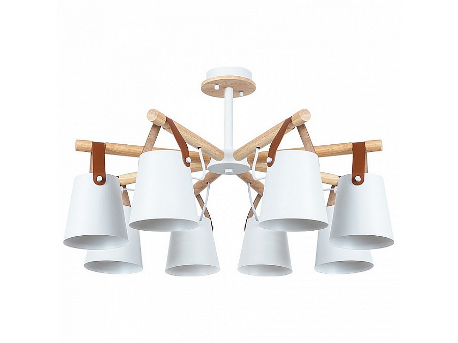 Люстра на штанге Arte Lamp Thomas A7032PL-8WH