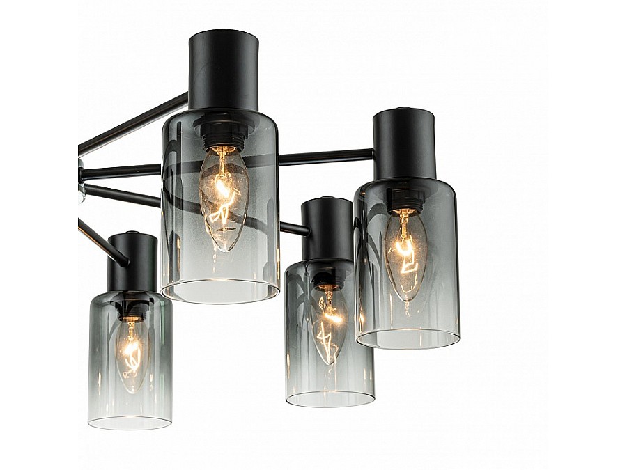 Люстра на штанге Escada Diversity 2120/8P Black