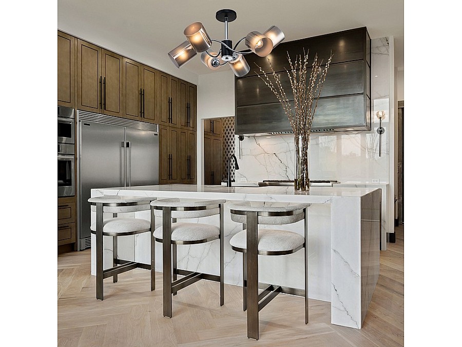 Люстра на штанге Escada Smog 661/6PL