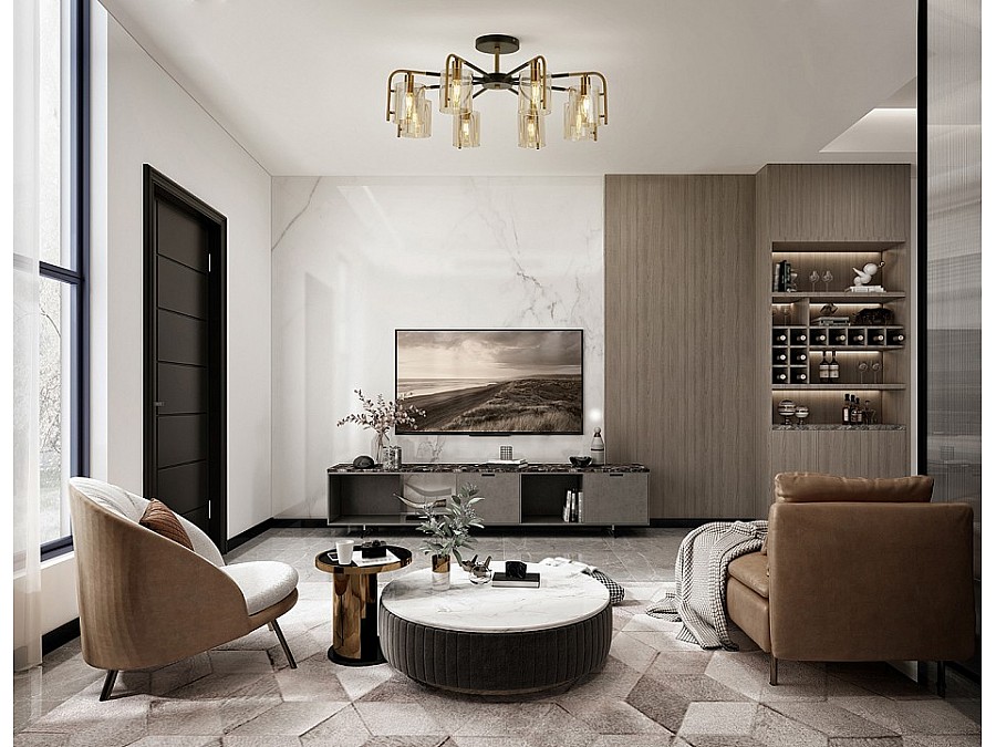 Люстра на штанге Escada Elegant 671/8P