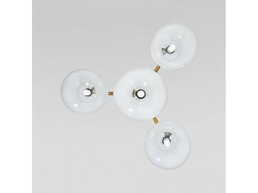 Люстра на штанге Eurosvet Loona 60161/4 латунь