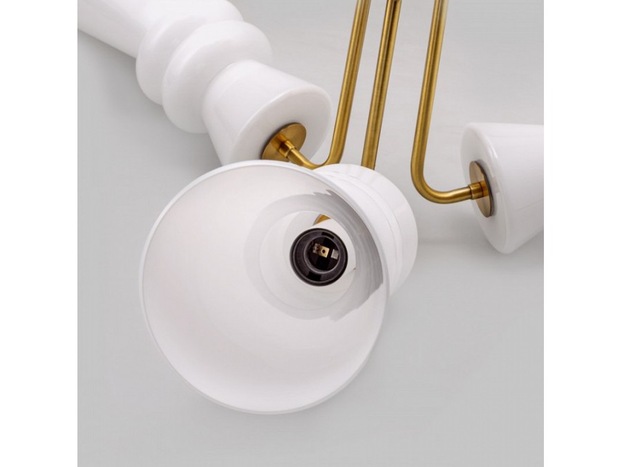 Люстра на штанге Imex Bloom MD.9345-3-S-BR