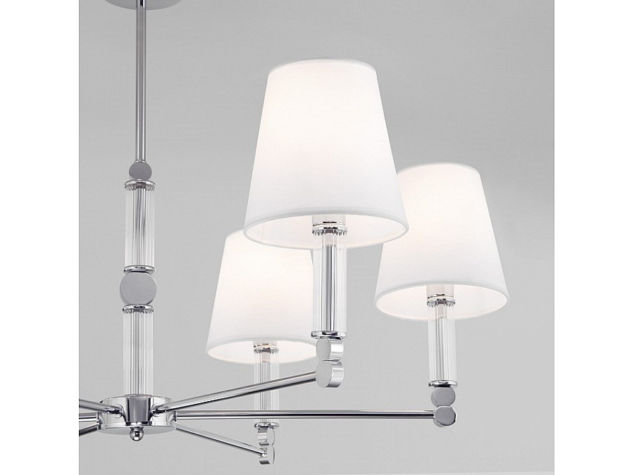 Люстра на штанге Eurosvet Conso 60145/6 хром