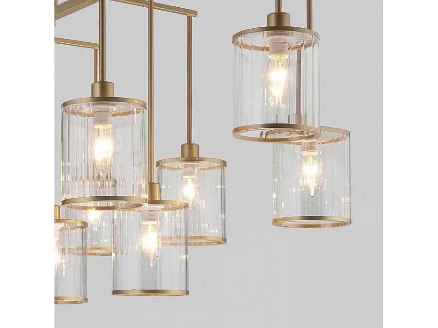 Люстра на штанге Eurosvet Inari 60144/10 золото