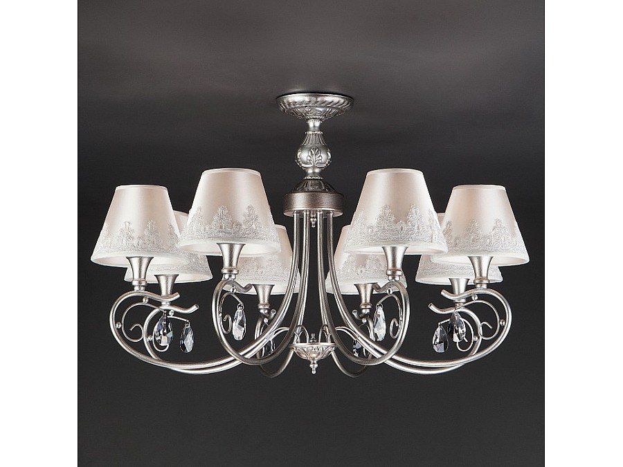 Люстра на штанге Eurosvet Incanto 60069/8 серебро