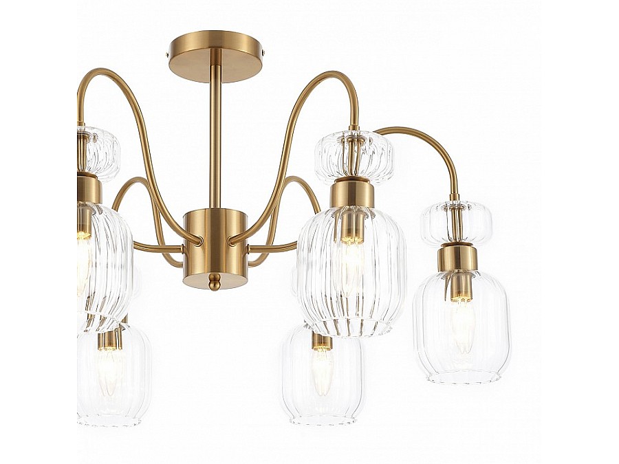 Люстра на штанге Escada Gloss 1141/6PL Clear