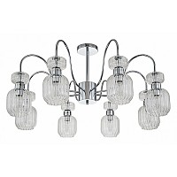 Люстра на штанге Escada Gloss 1141/8PL Chrome/Clear