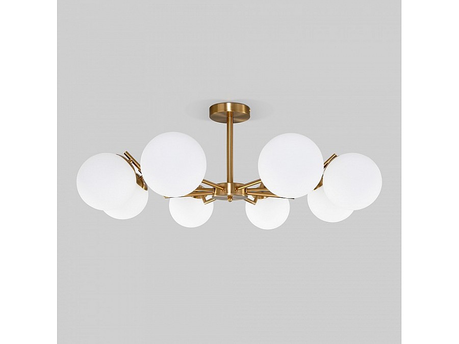 Люстра на штанге Eurosvet Frost 70154/8 латунь