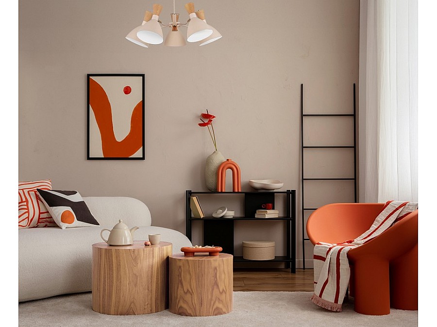 Люстра на штанге EVOLUCE VISTA SLE1256-502-05