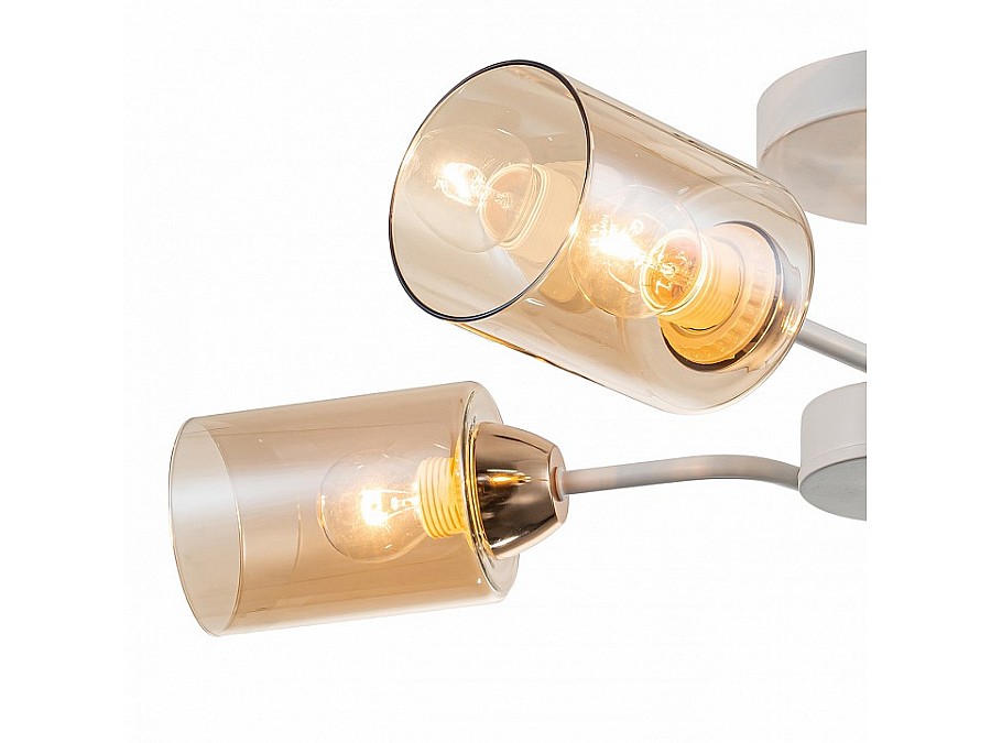 Люстра на штанге Escada Vertigo 1131/4P White/Gold