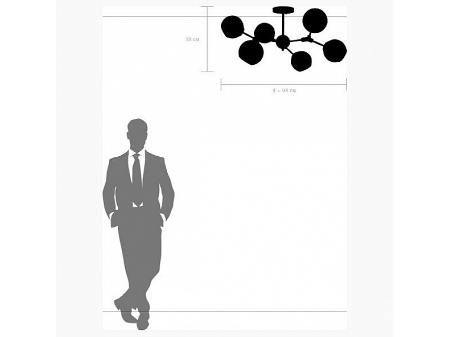 Люстра на штанге Lightstar Beta 785066