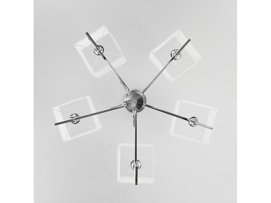 Люстра на штанге Eurosvet Alma 60115/5 хром