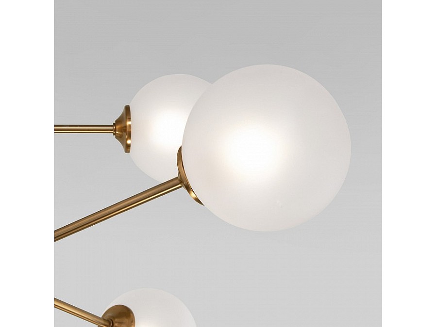 Люстра на штанге Eurosvet Volver 50383 латунь