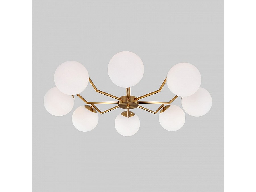 Люстра на штанге Eurosvet Frost 70154/8 латунь