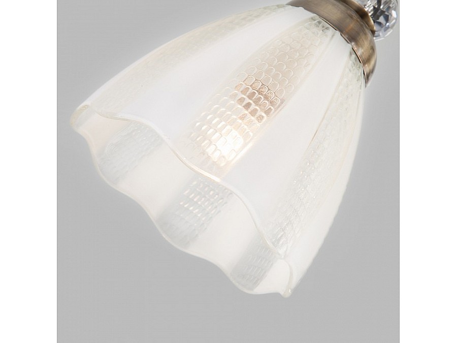 Люстра на штанге Eurosvet Floranse 30155/8 античная бронза