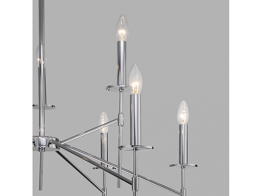 Люстра на штанге Eurosvet Anders 60142/9 хром