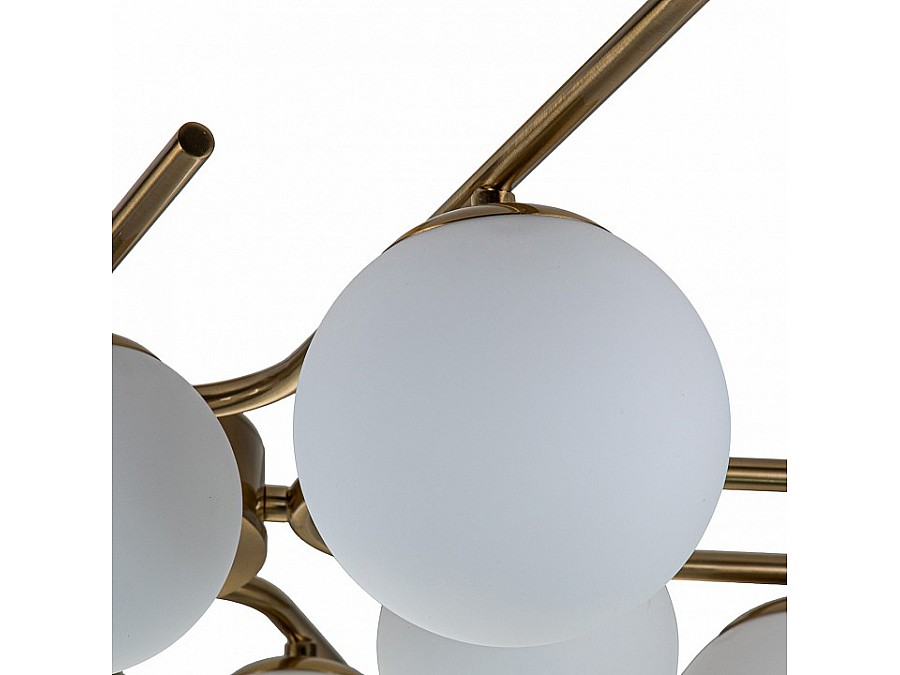 Люстра на штанге Escada Sphere 642/10P Brass