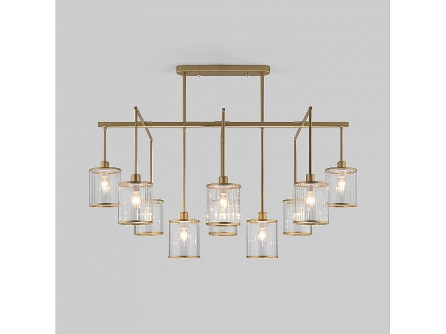 Люстра на штанге Eurosvet Inari 60144/10 золото