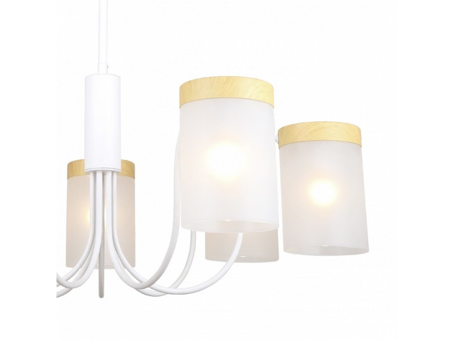 Люстра на штанге Escada Harmony 1172/7P White