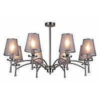 Люстра на штанге Escada Faith 694/8PL Nickel