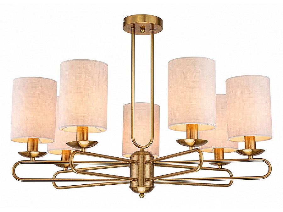 Люстра на штанге Escada Eclipse 10166/7PL Brass