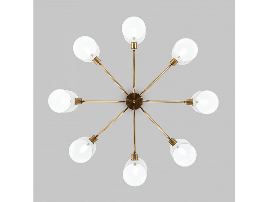 Люстра на штанге Eurosvet Bambola 60157/8 латунь